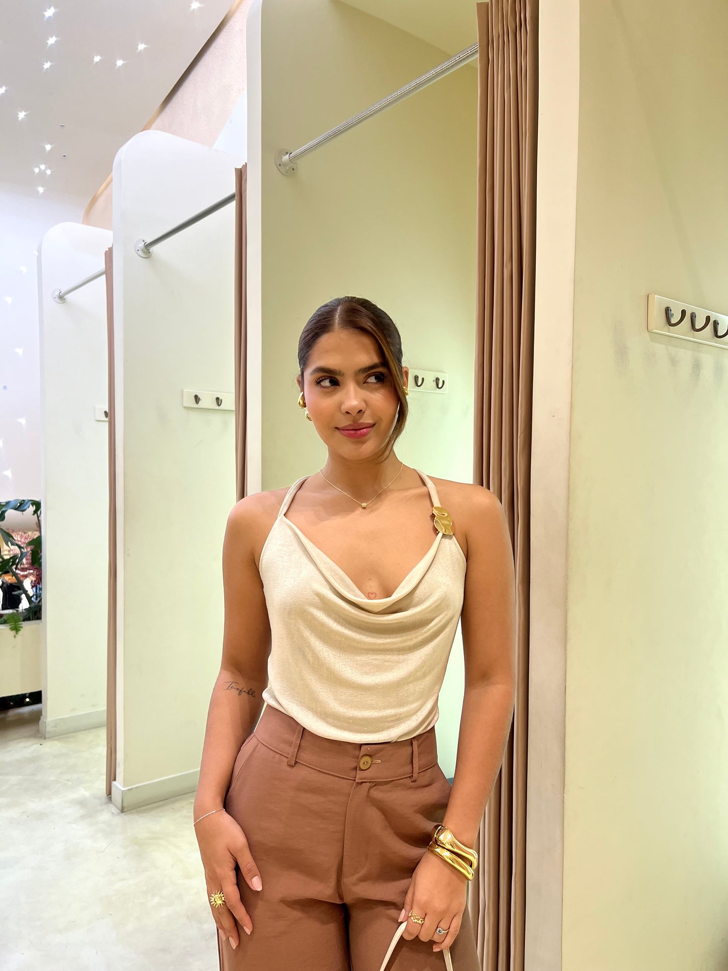 Blusa Lía Crema