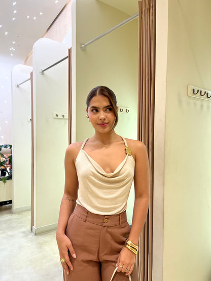 Blusa Lía Crema