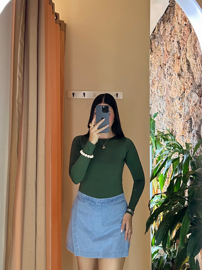 Body Violeta Verde