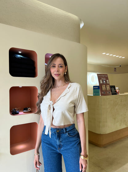 Blusa Cristine Beige