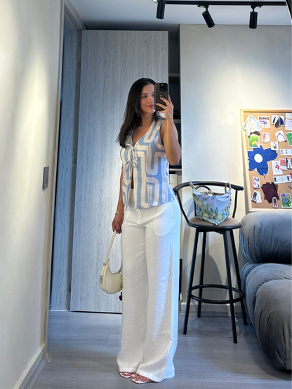 Blusa Paulina Celeste