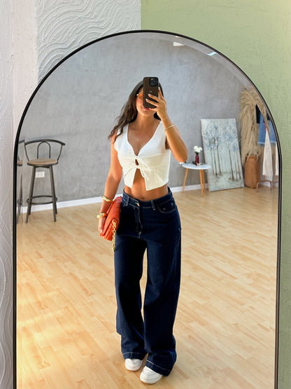 Blusa Palmira Marfil