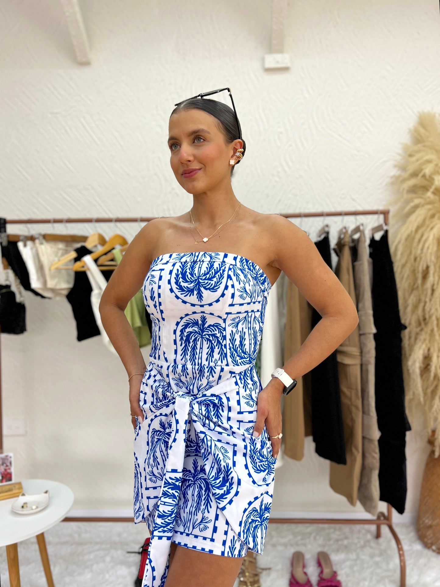 Vestido Safari Azul