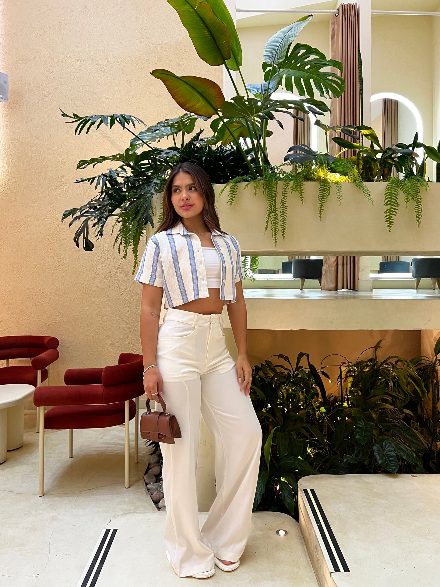 Pantalón Dominica Marfil