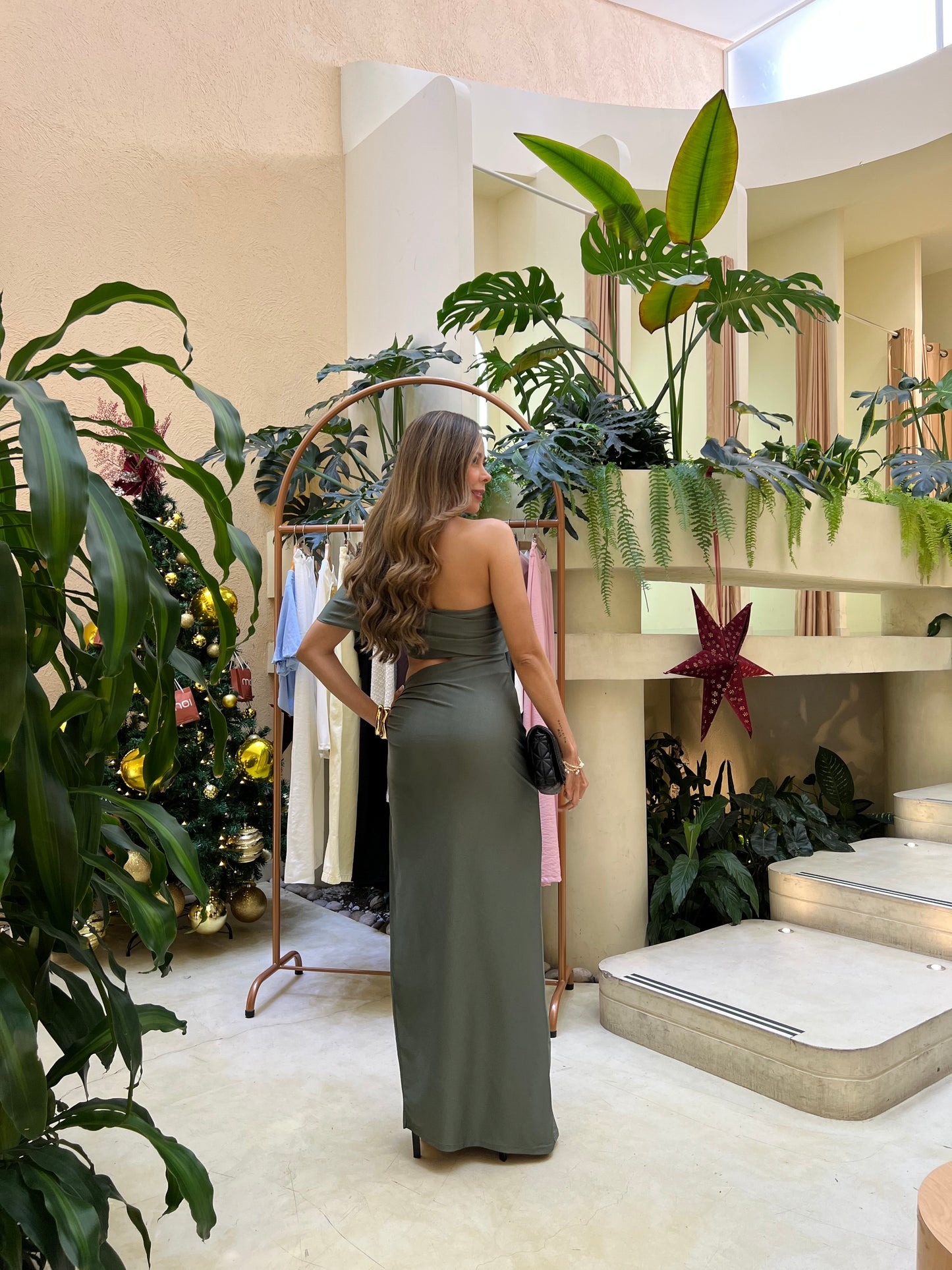 Vestido Ópalo Verde