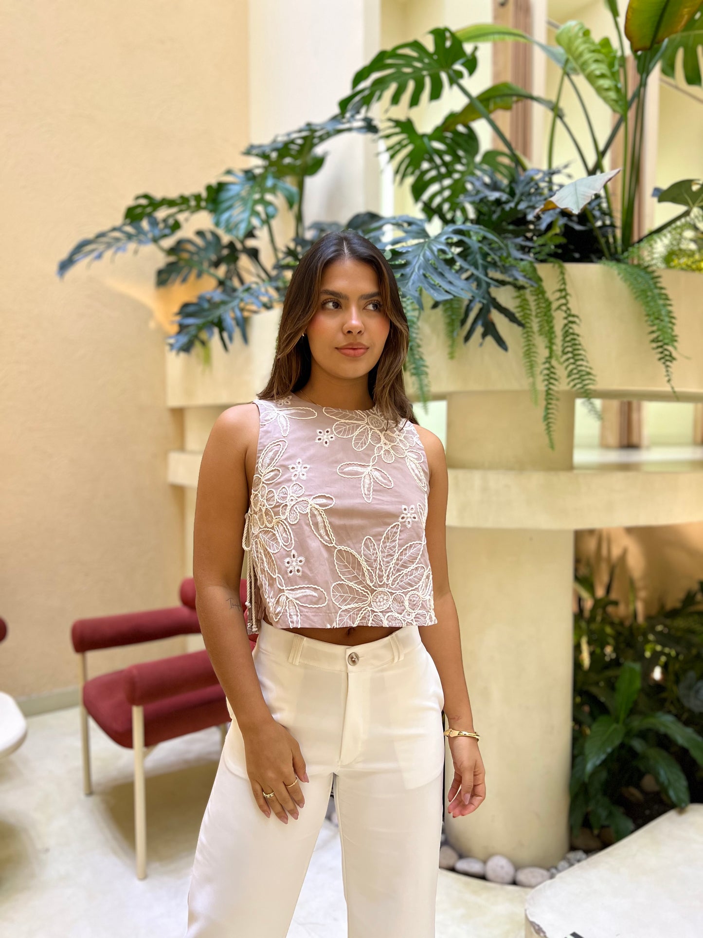 Blusa Portugal Mocca