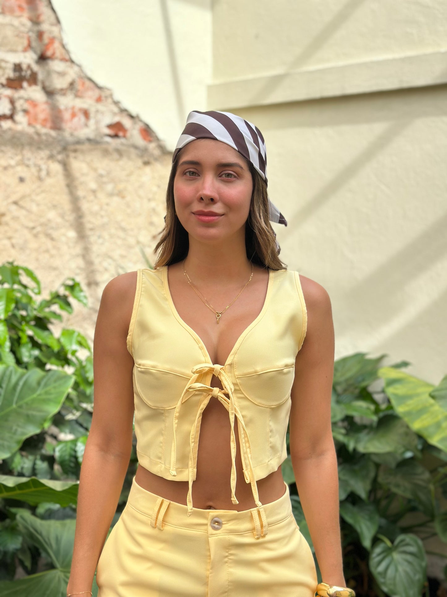 Blusa Palmira Amarilla