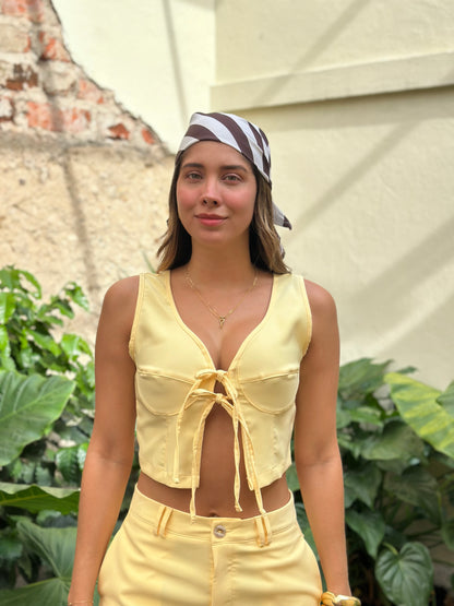Blusa Palmira Amarilla