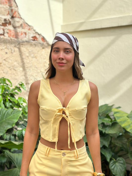 Blusa Palmira Amarilla