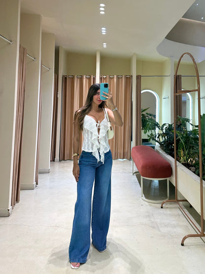 Blusa Margot Marfil