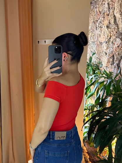 Body Capri Rojo
