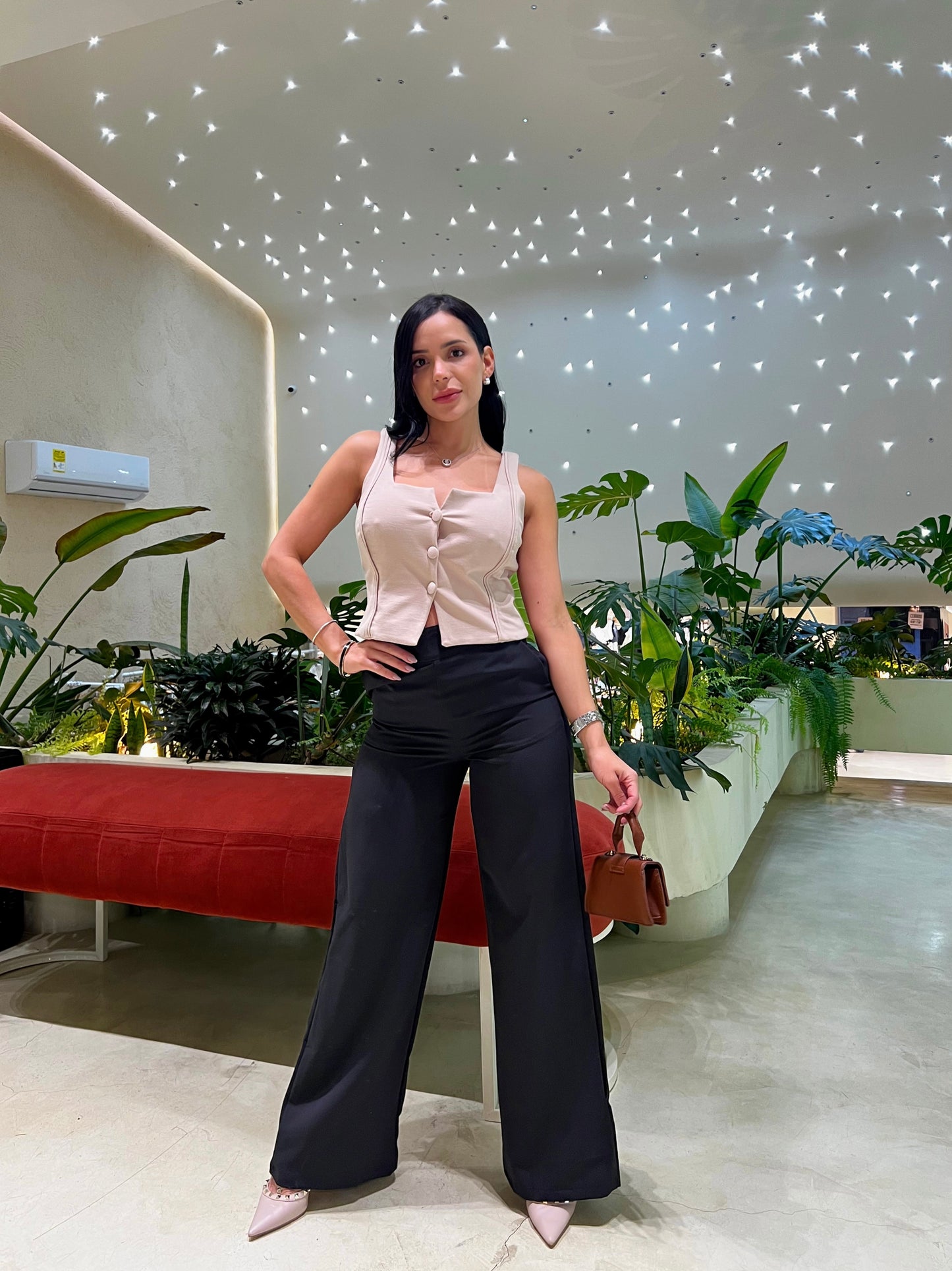 Pantalón Mykonos negro