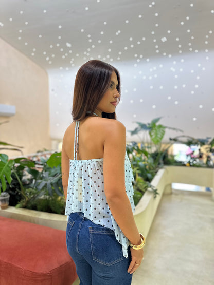 Blusa Lira Celeste