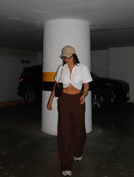 Pantalón Firenze Café