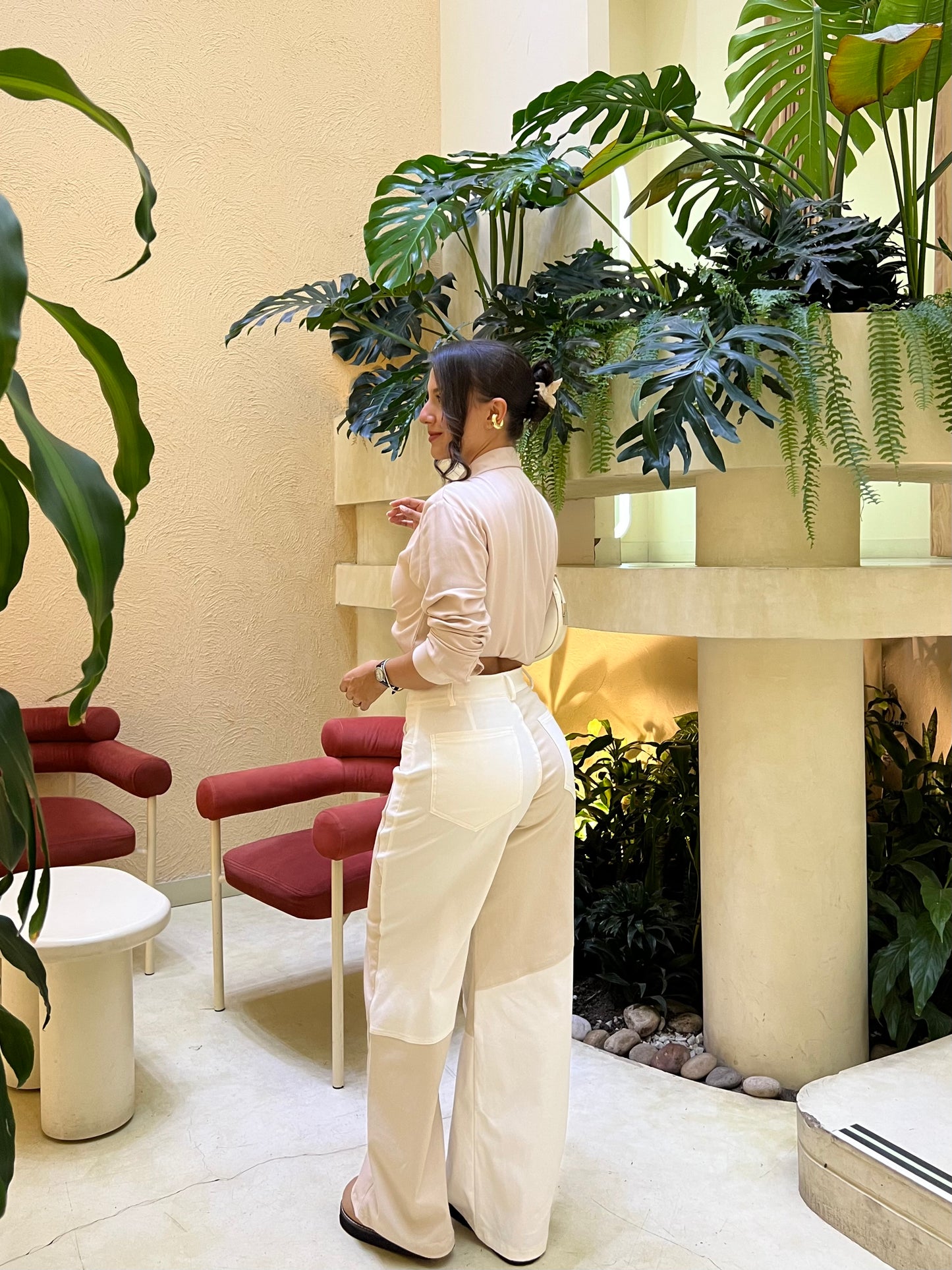 Camisera Aurora Beige
