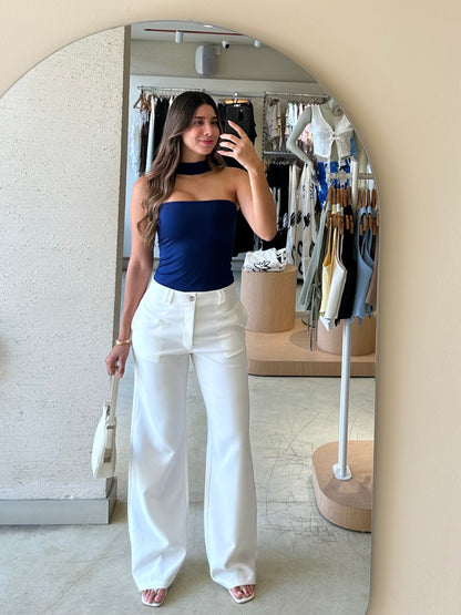 Blusa Zia Azul