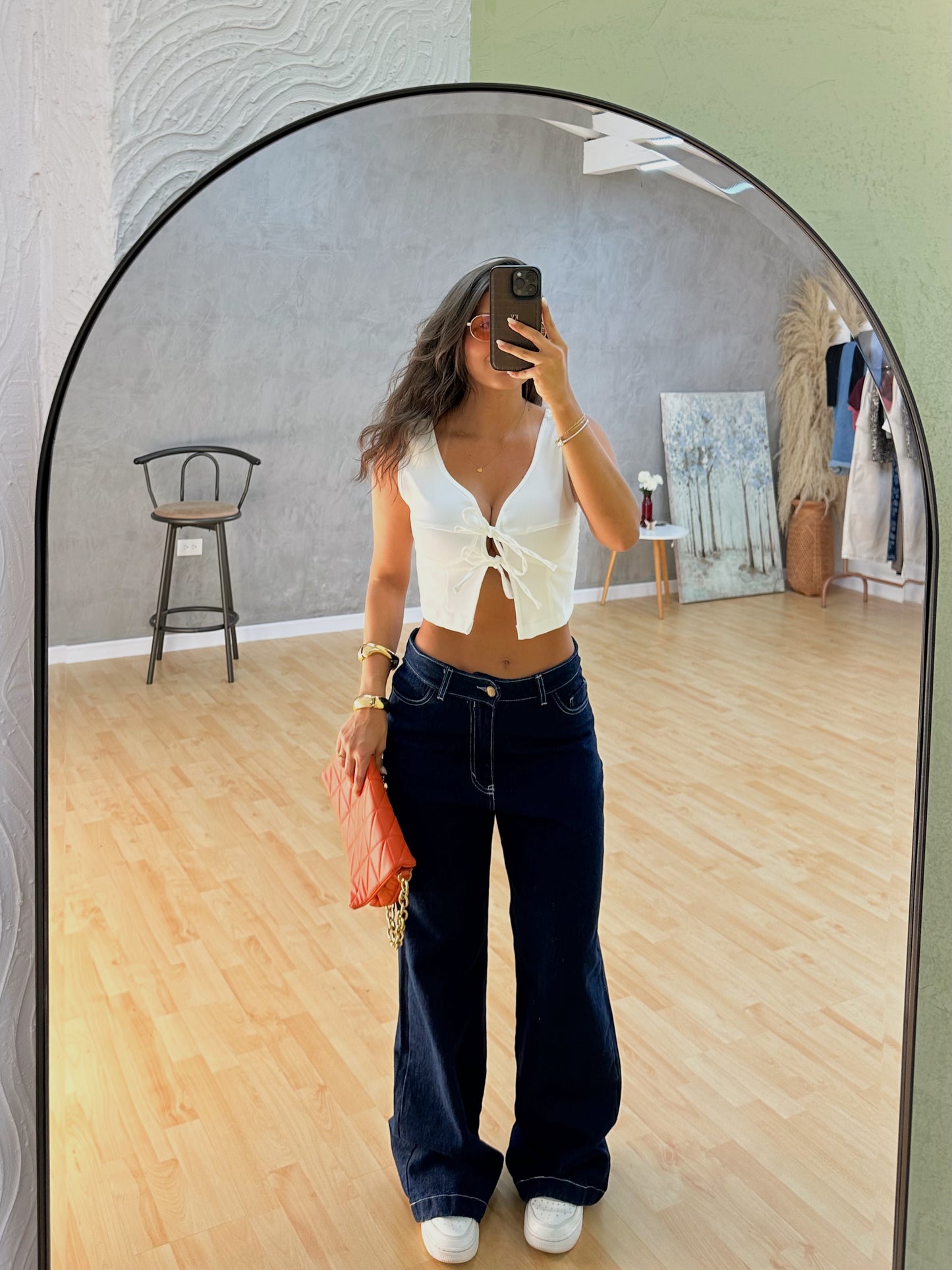 Blusa Palmira Marfil