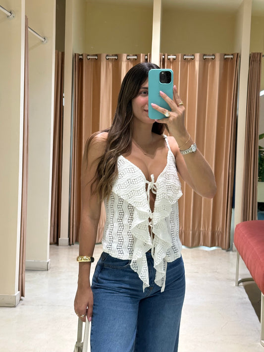 Blusa Margot Marfil