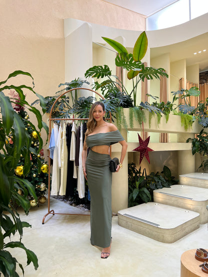 Vestido Ópalo Verde