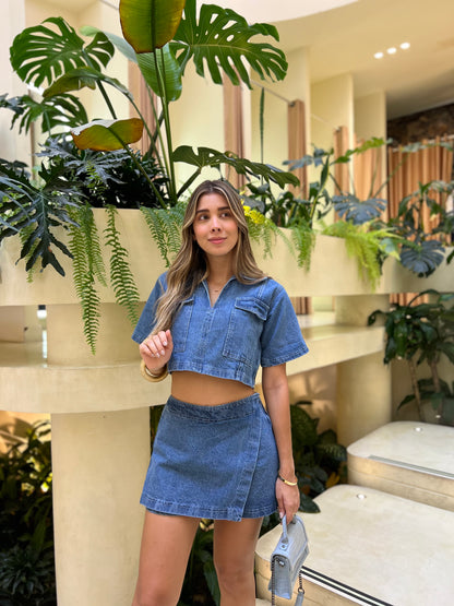 Falda Short Nápoles Clara