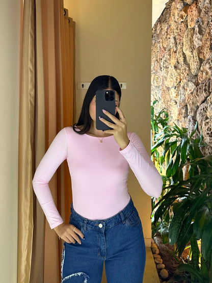 Blusa Lena Rosada