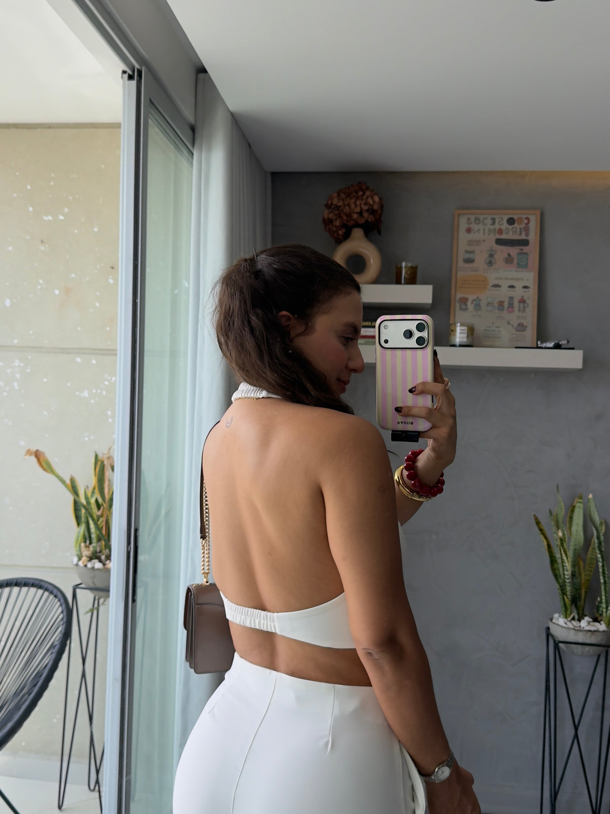 Blusa Prisma Marfil