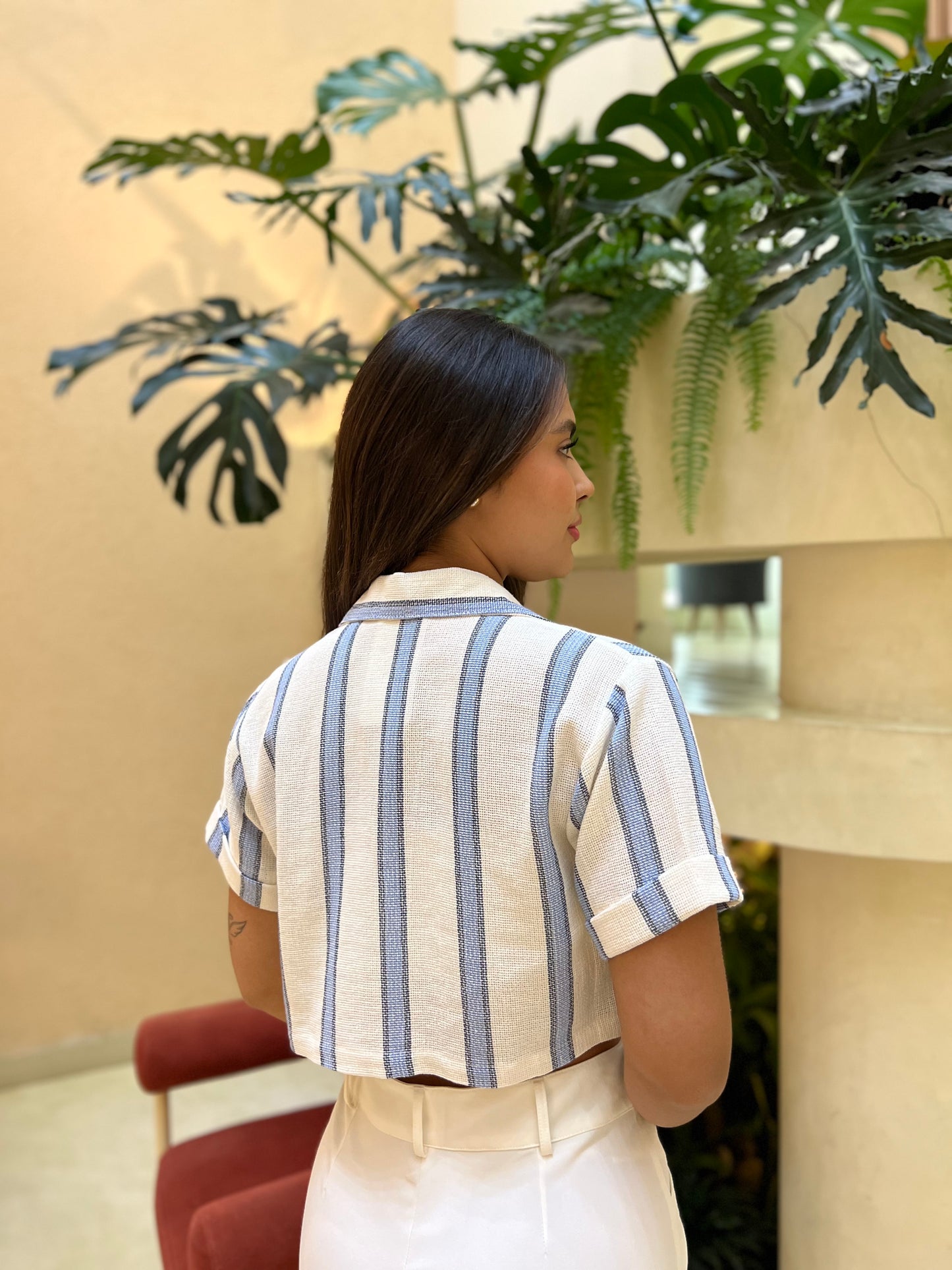 Blusa Ivory Azul