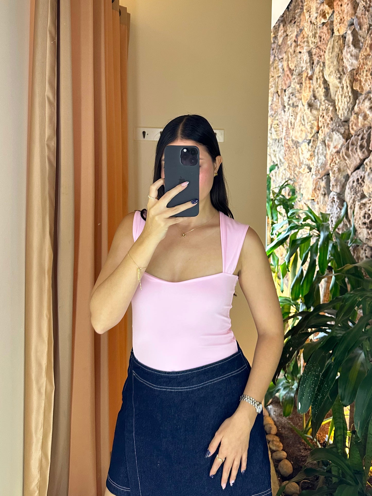 Blusa Maité Rosada