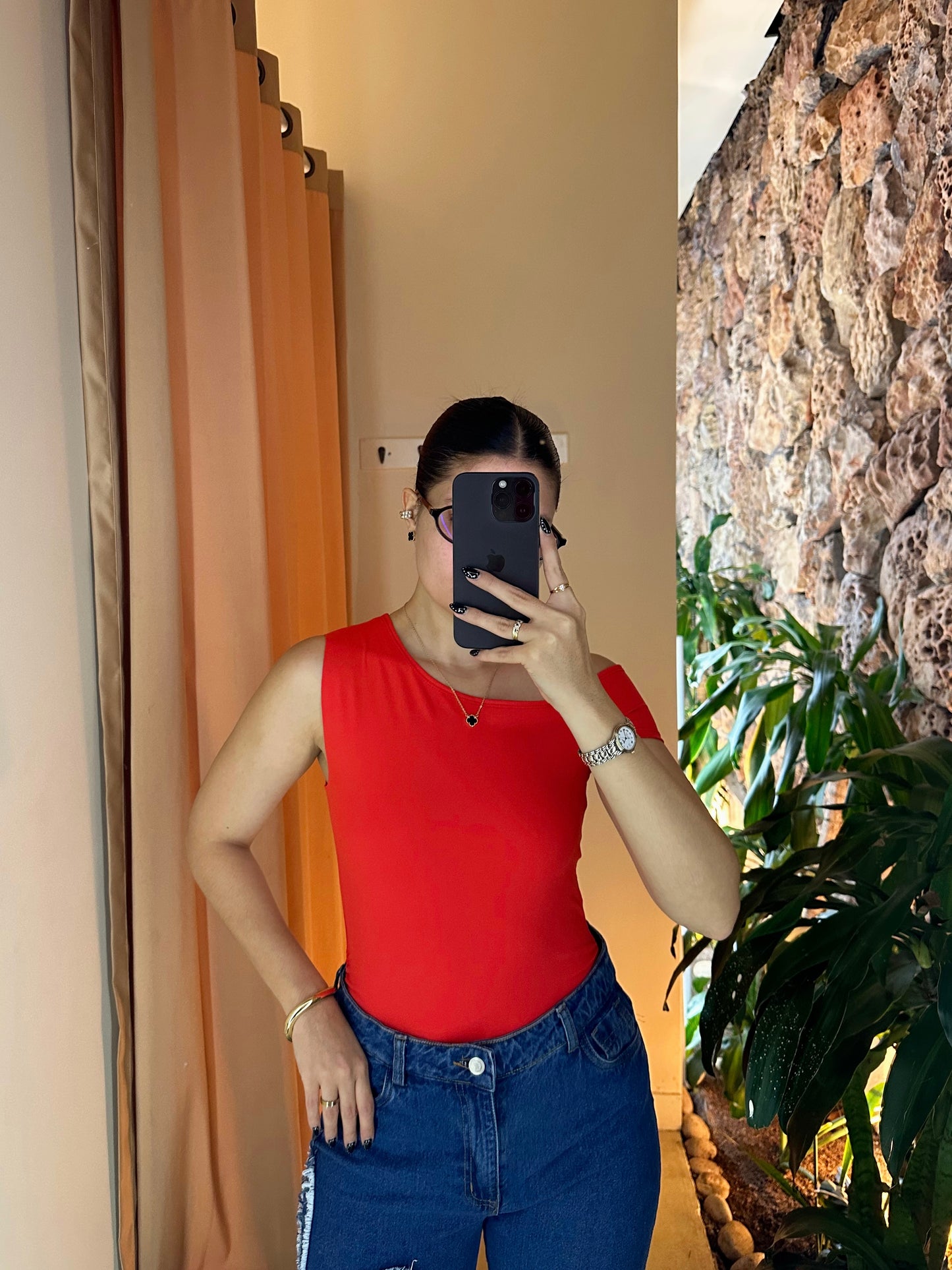 Body Capri Rojo