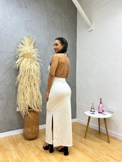 Vestido Greta Marfil