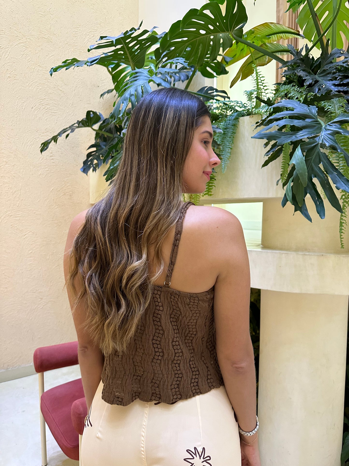 Blusa Margot Café