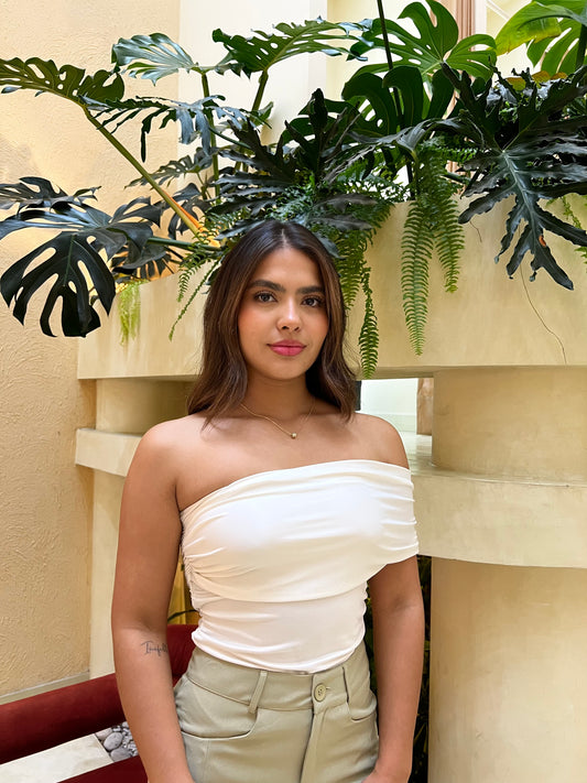 Blusa Viena Marfil