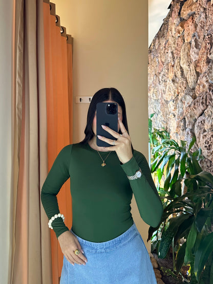 Body Violeta Verde