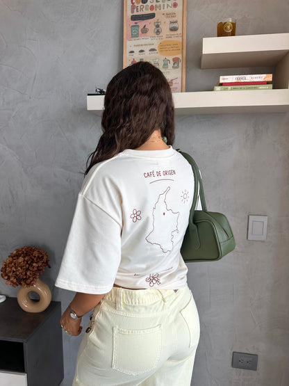 Camiseta Ritual Marfil