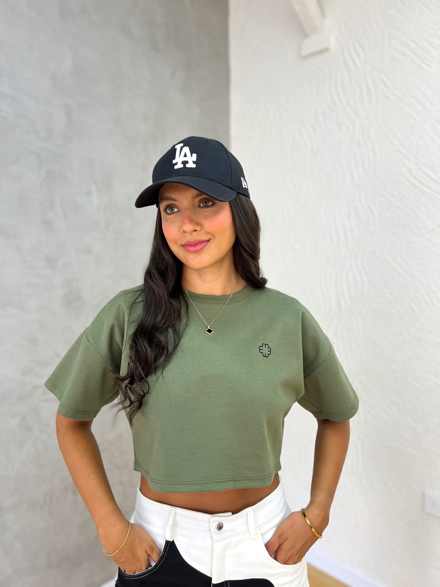 Camiseta Over Moi Verde