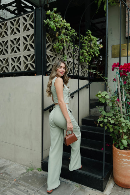 Pantalón Palmira Verde