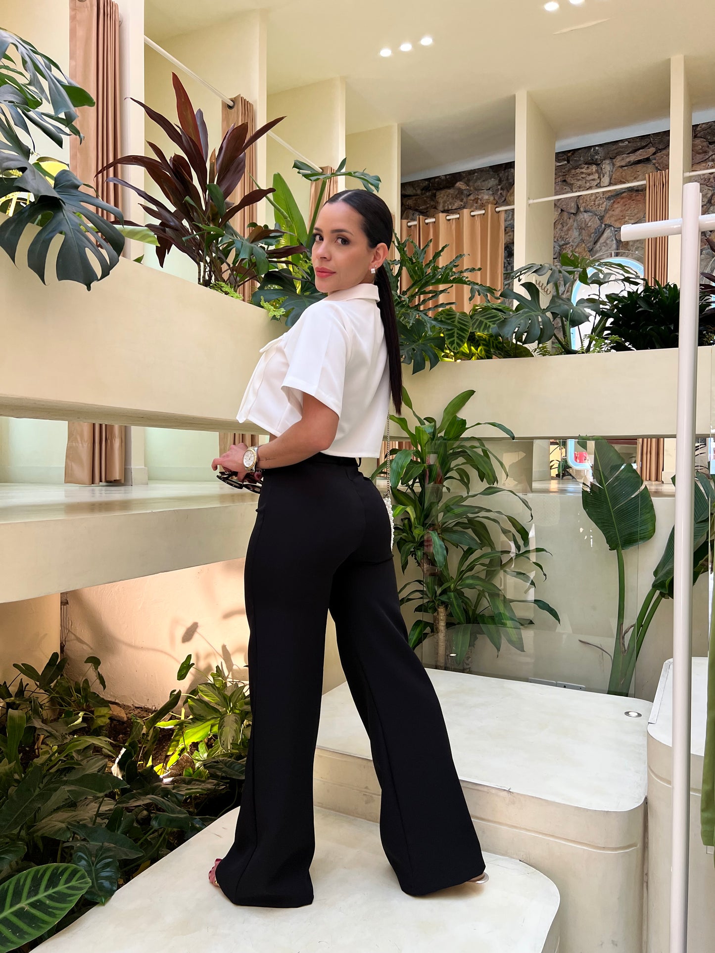 Pantalón Mónaco Negro