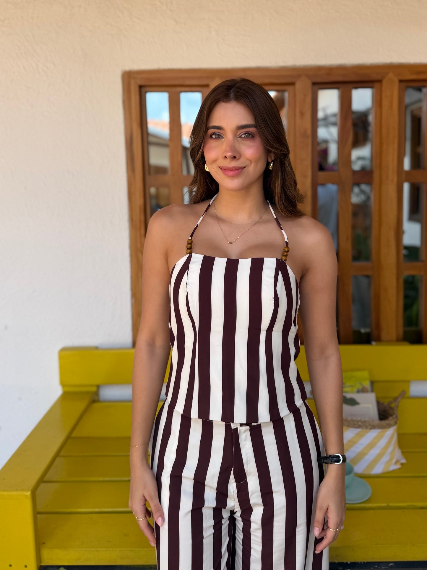 Blusa Andino Café