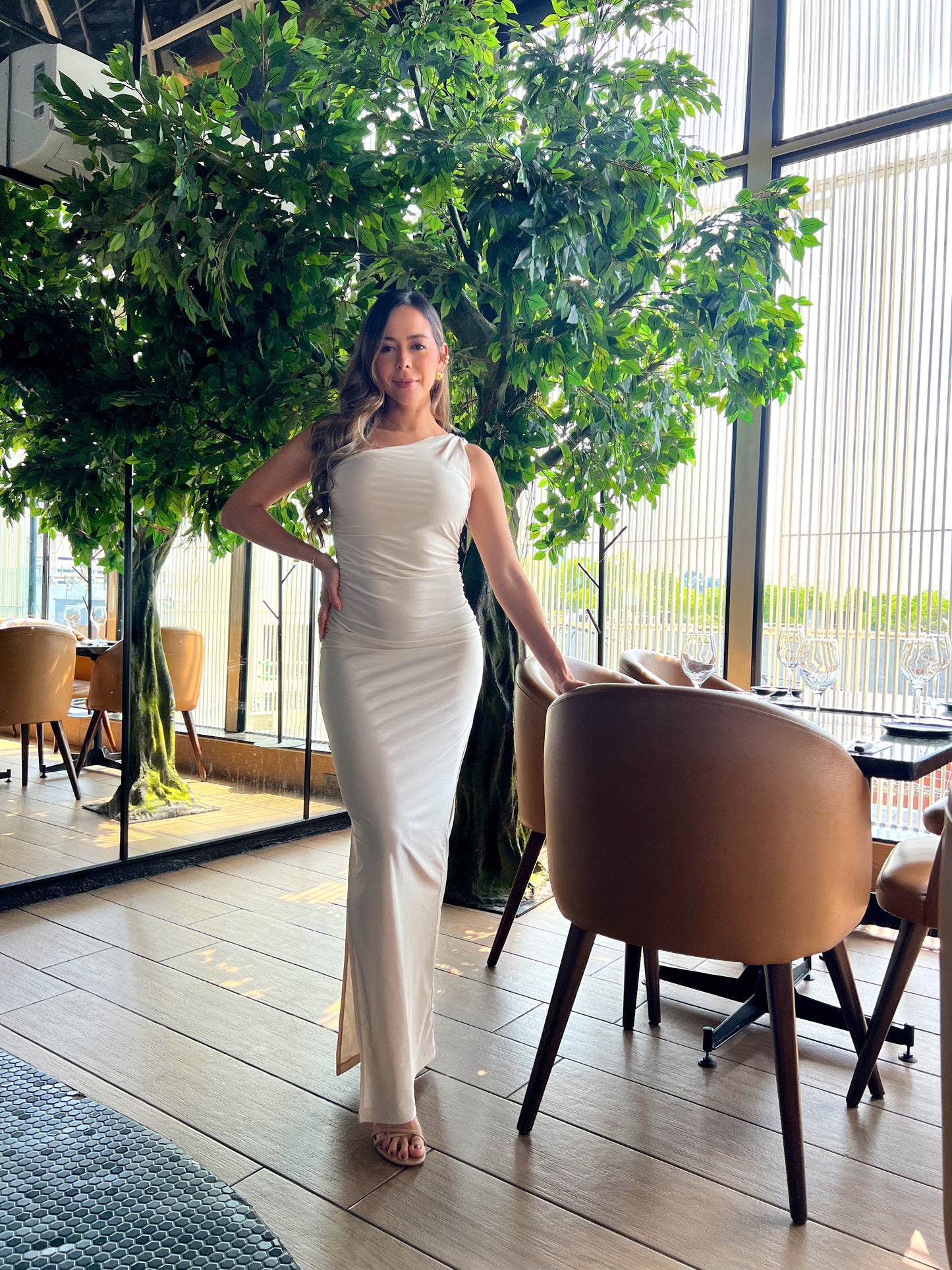Vestido Esmeralda Marfil