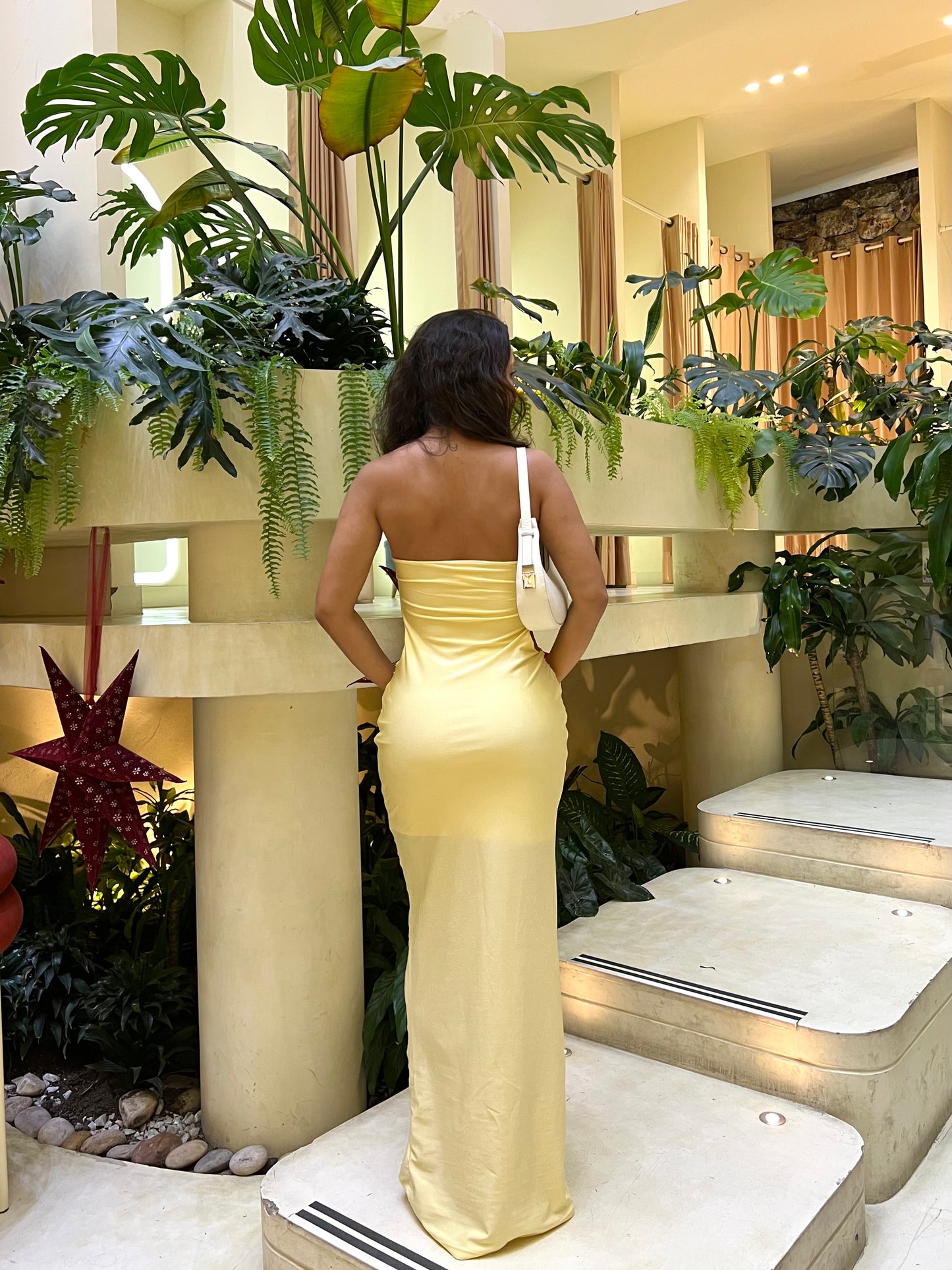 Vestido Zafiro Amarillo