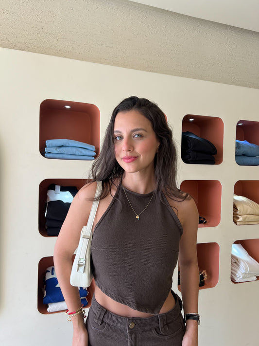 Blusa Jamaica Café