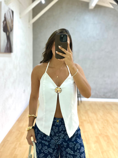 Blusa Dalia Blanca