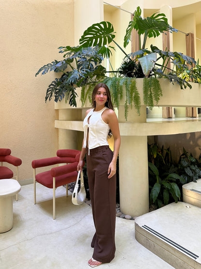 Pantalón Edén Café