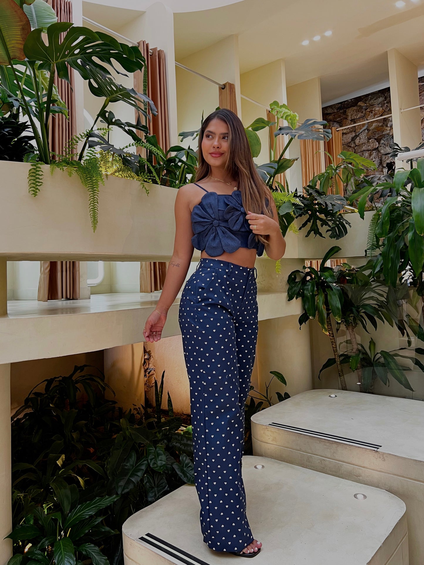 Pantalón Latido Azul