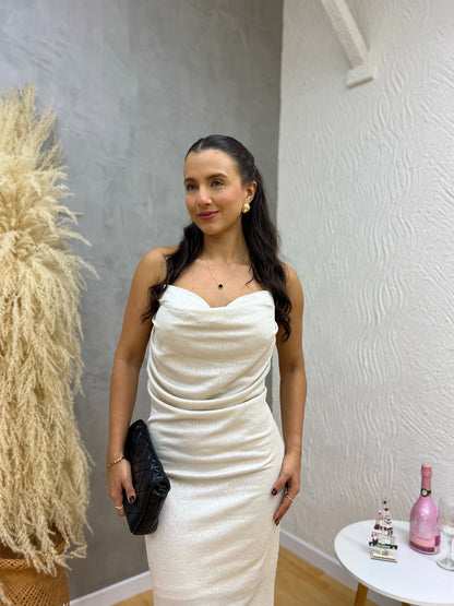 Vestido Greta Marfil