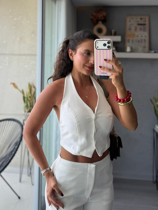 Blusa Prisma Marfil