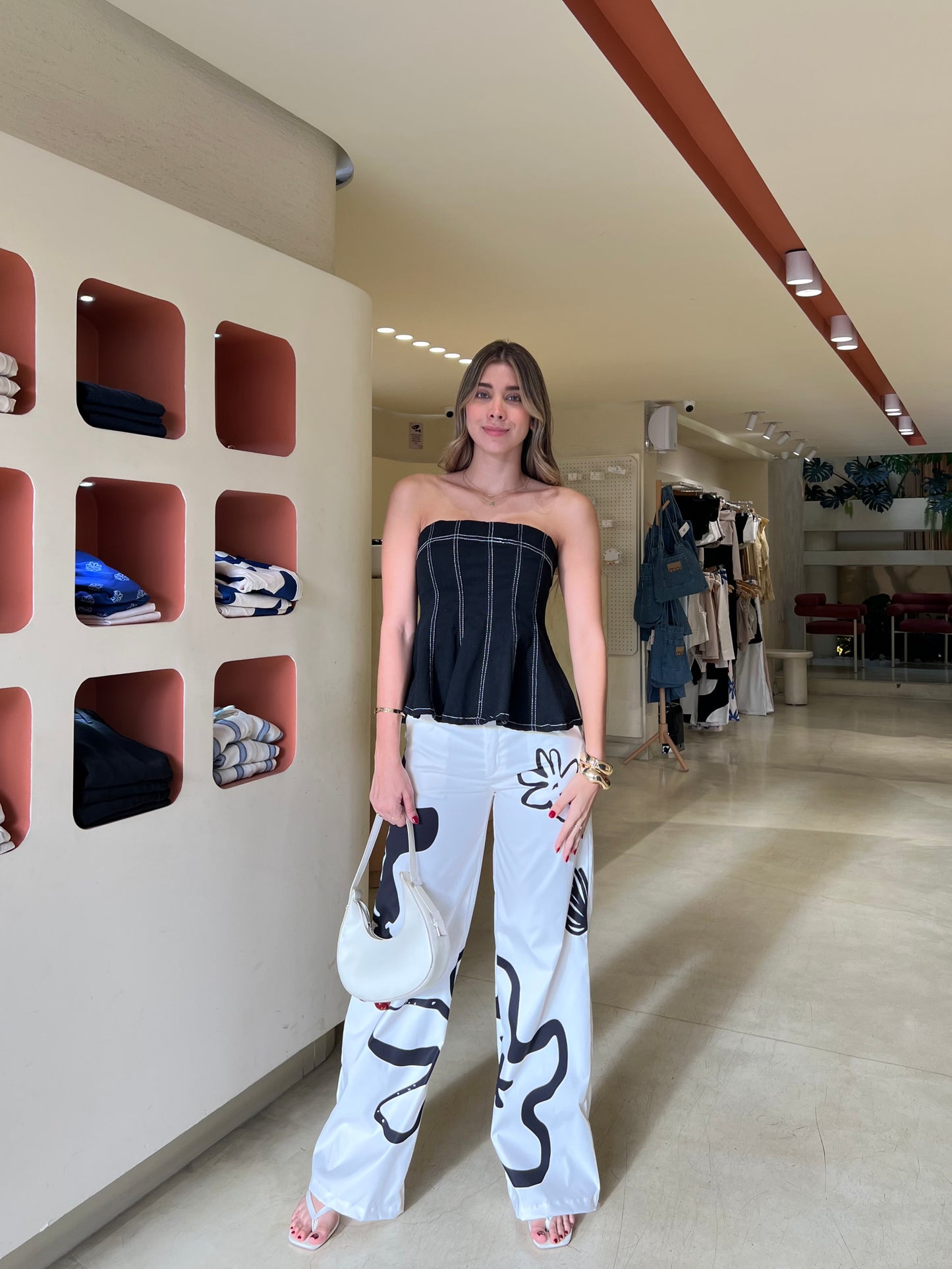 Pantalón Oasis Crema