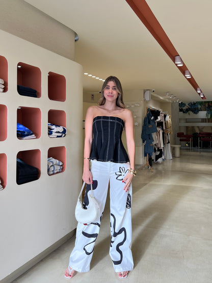 Pantalón Oasis Crema