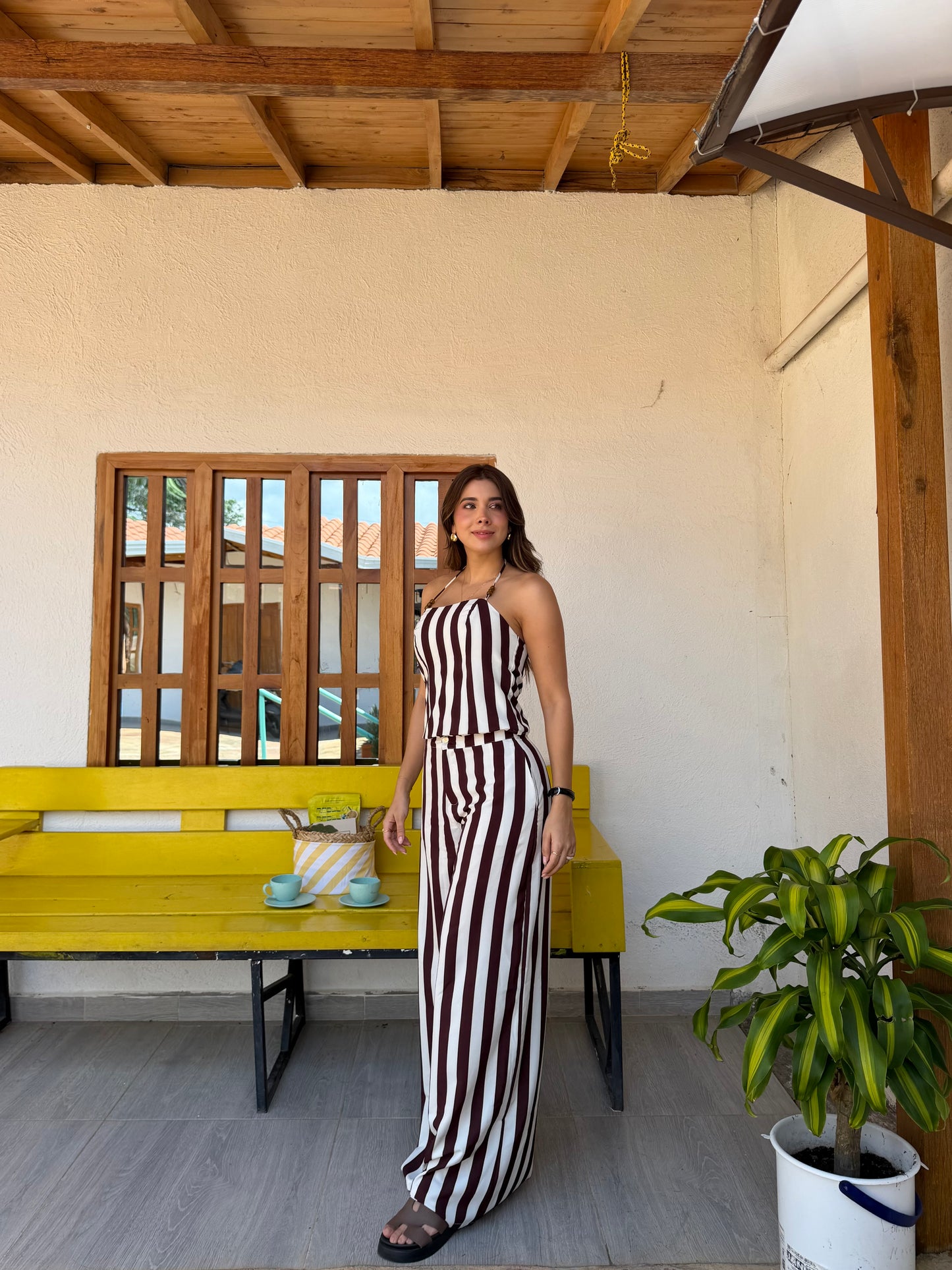 Pantalón Andino Café