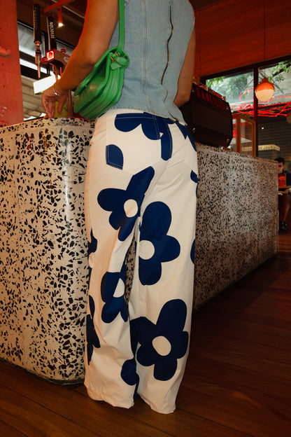 Pantalón Hawái Azul